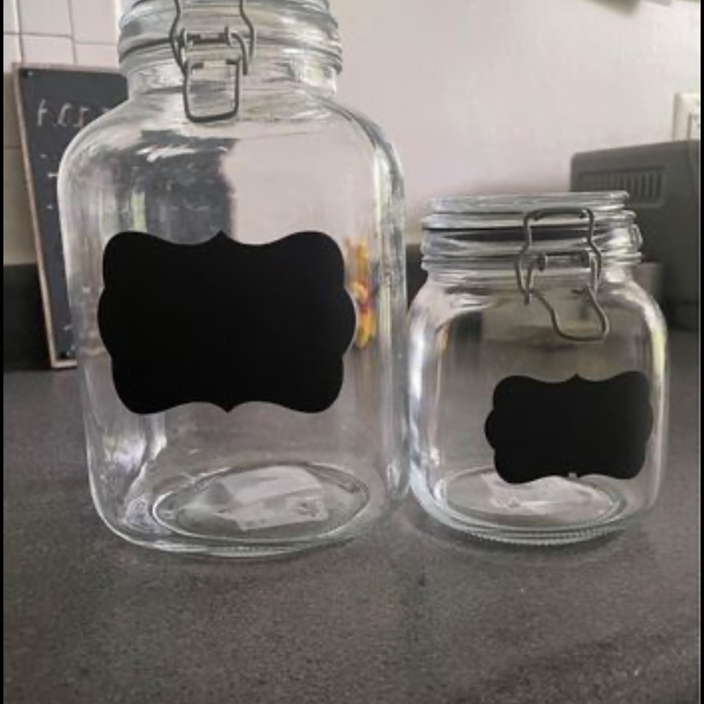 Glass jars - Picture 3 of 3